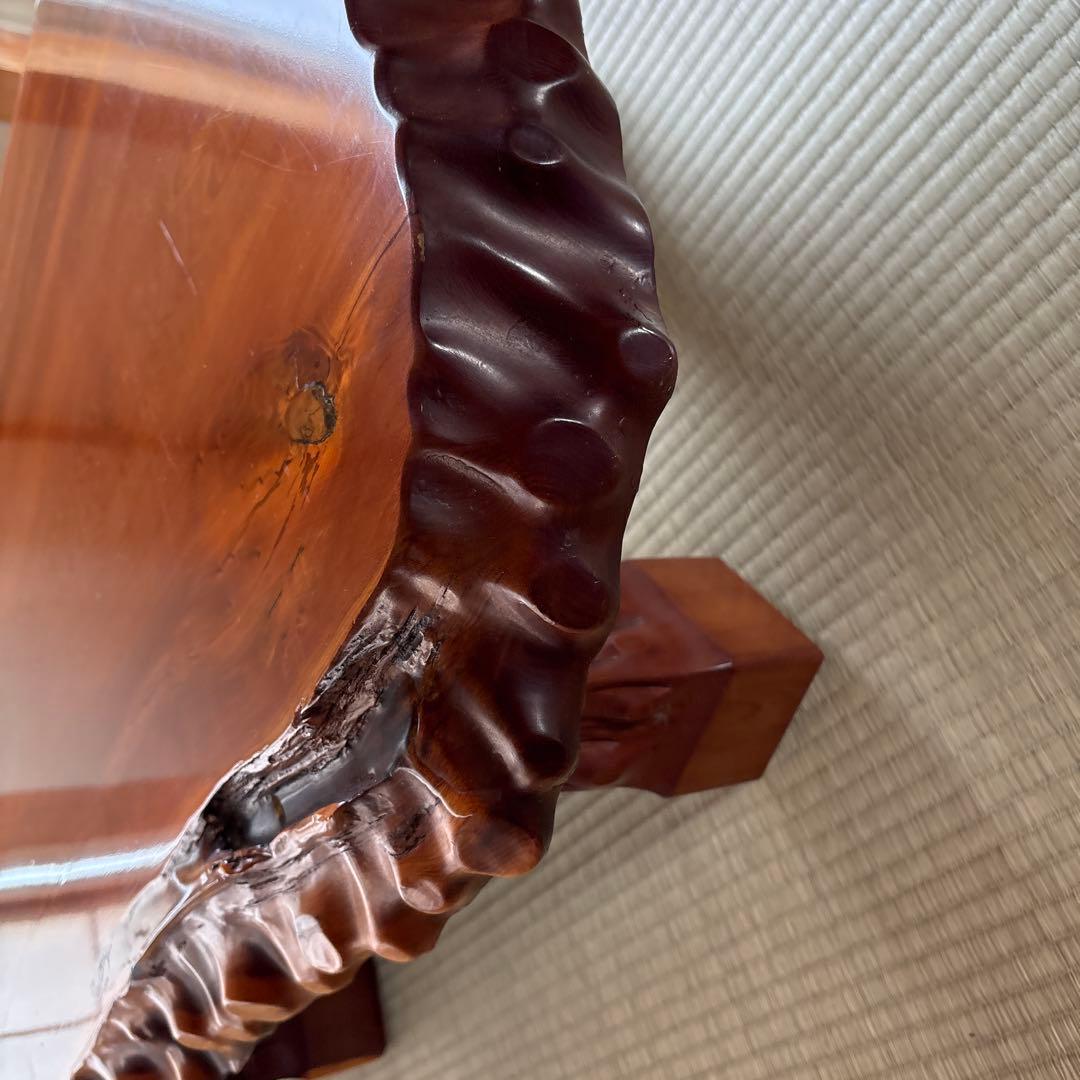 激震価格　最高級　天然無垢一枚板　ローテーブル　座卓　横長　貴重な逸品