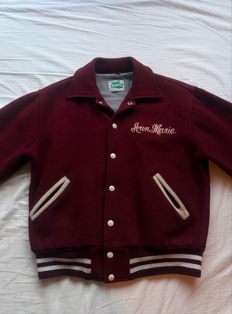 MAPLE バーガンディ スタジャン ヴィンテージ 50s 60s 80s