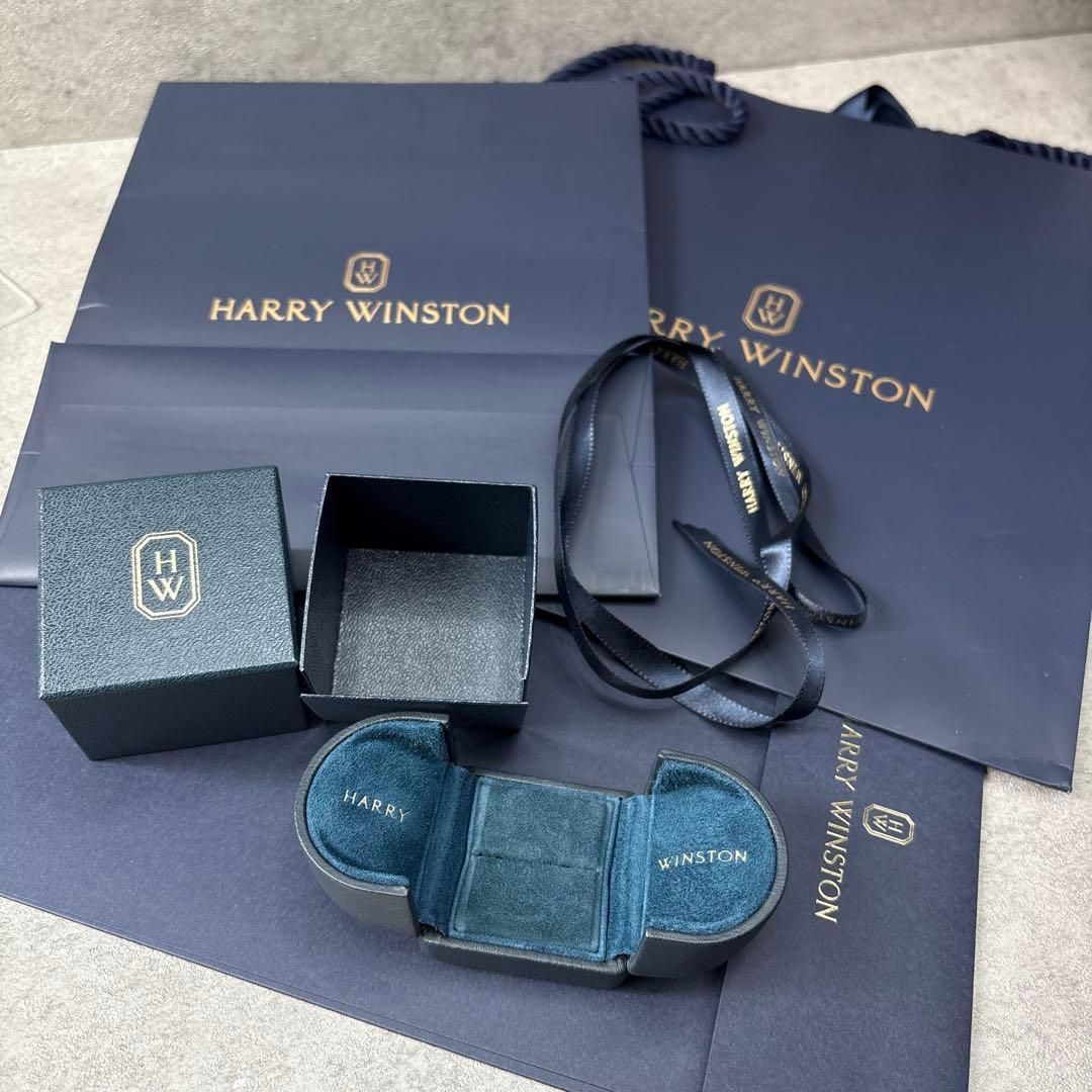 極美品！HARRY WINSTON ハリーウィンストン　空箱 リングケースセット