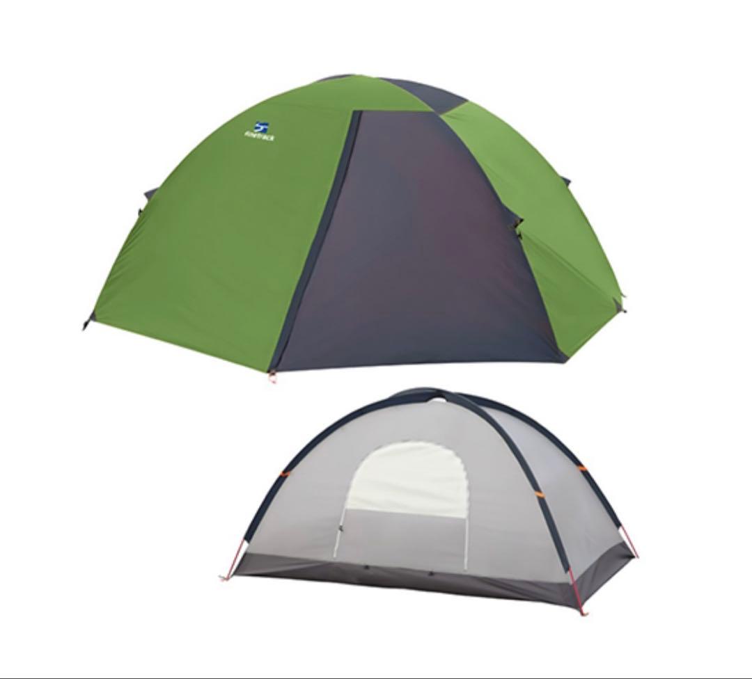 finetrack カミナドーム１ グリーン (フットプリント付き)