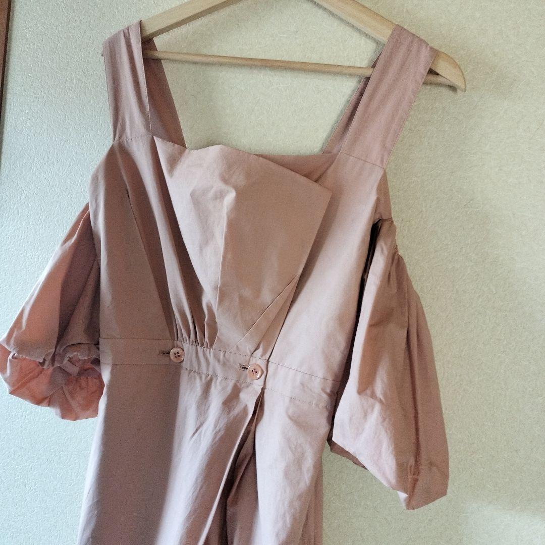 Drawer コットンドロップスリーブオールインワン　¥99000