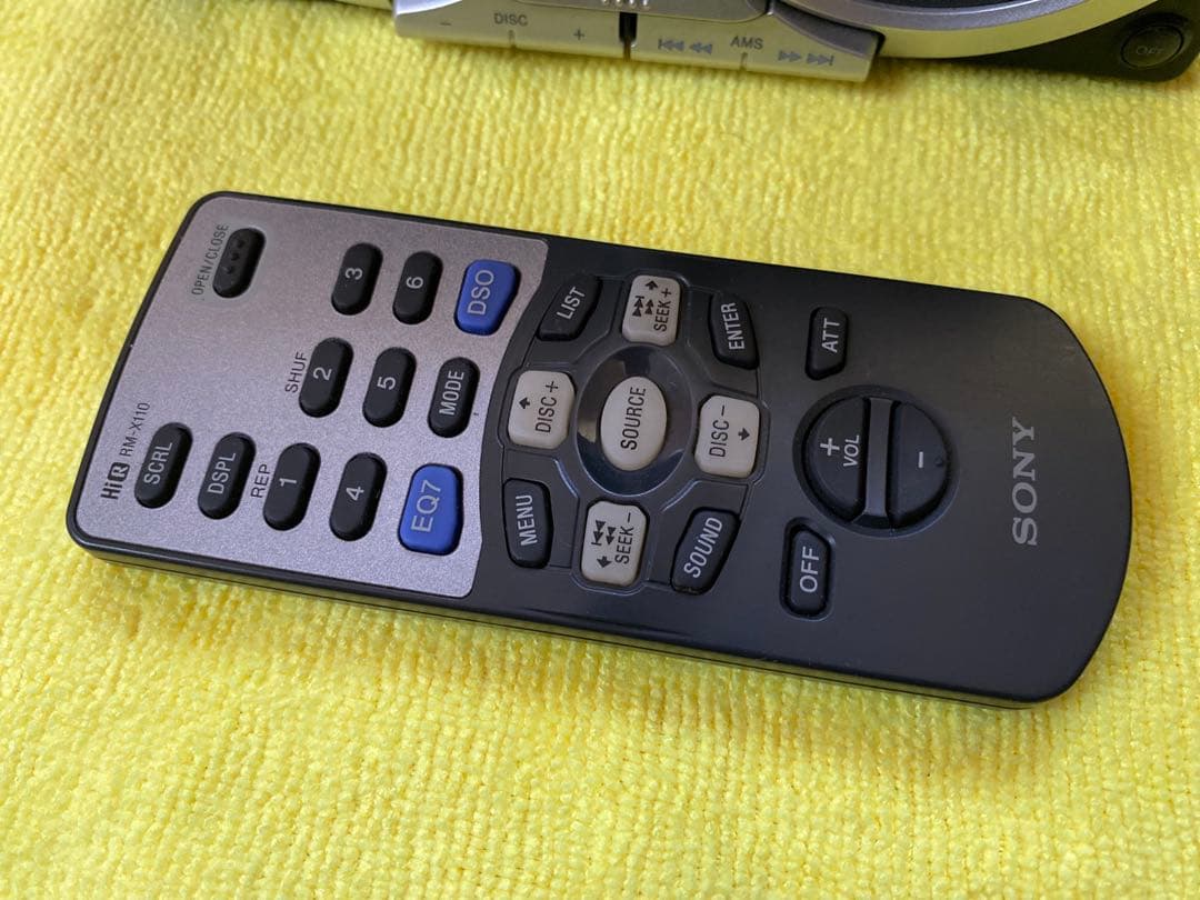 【希少.当時物】SONY WX-7700MDX リモコン付き