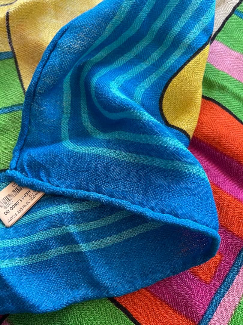 未使用 ノベルティ 大判マフラー ストール