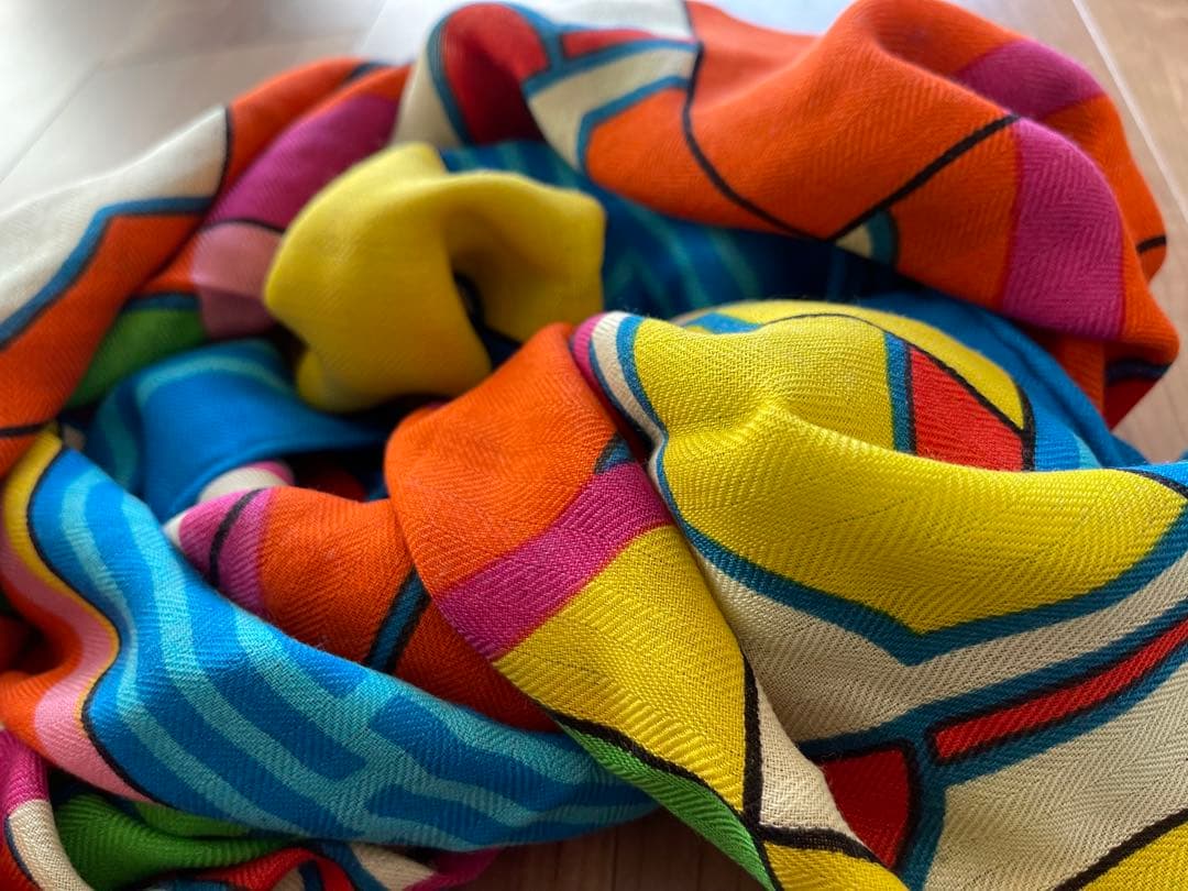 未使用 ノベルティ 大判マフラー ストール