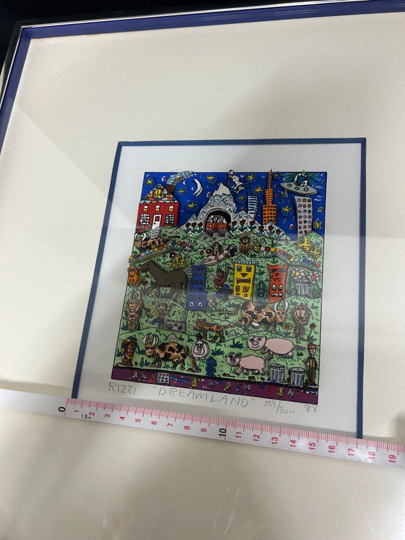 【レア物】JAMES RIZZIジェームス・リジィ189/300 絵画