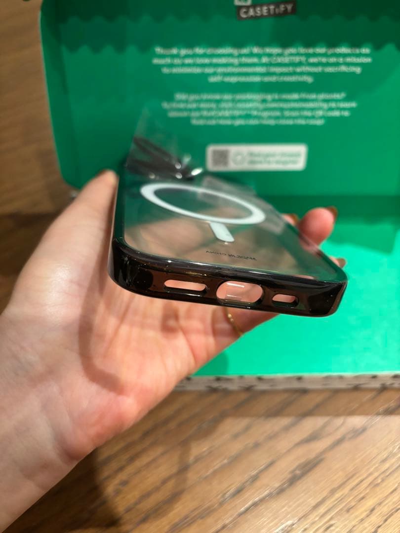 CASETiFY iPhone15バンパーフレーム MagSafe対応