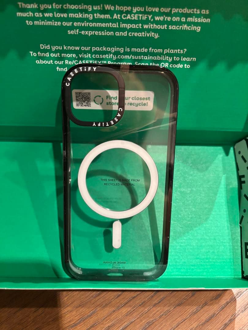 CASETiFY iPhone15バンパーフレーム MagSafe対応