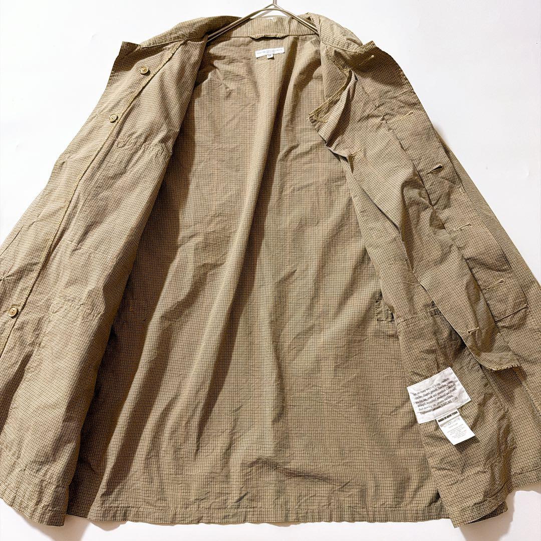 USA製✨️エンジニアードガーメンツ BDUジャケット チンスト チェック M