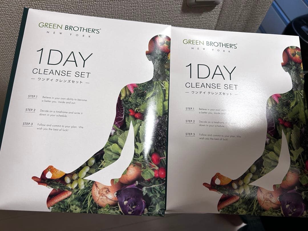値下げ可能！GREEN BROTHERS 1DAY クレンズセット　2セット