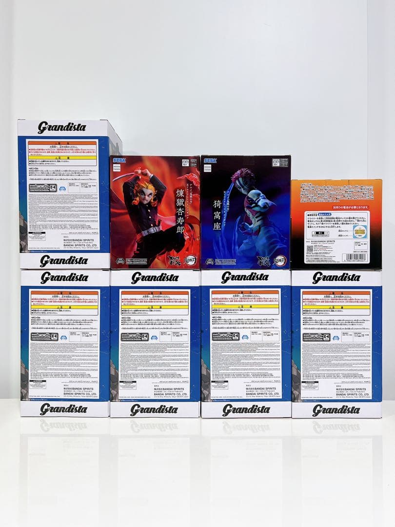 鬼滅の刃 竈門炭治郎 冨岡義勇 煉獄杏寿郎 猗窩座 セット売り