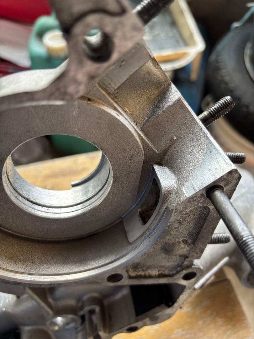 ベスパ50Sクランクケース