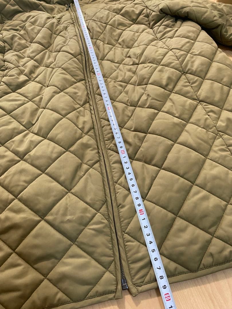 スウィートマミー キルティング ママコート 抱っこ おんぶ カーキ L