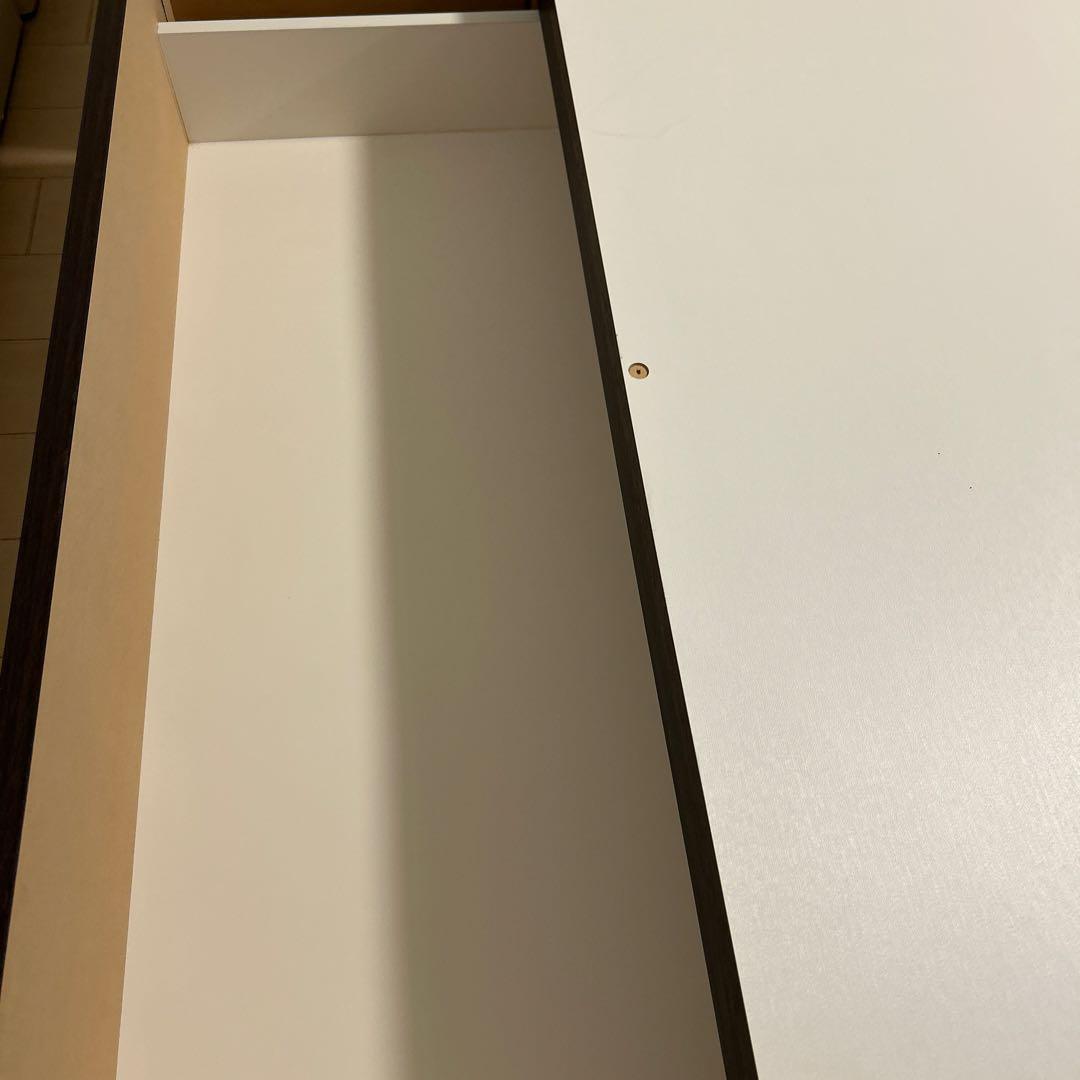 ニトリ 棚・コンセント付きチェストベッドフレーム セミダブル