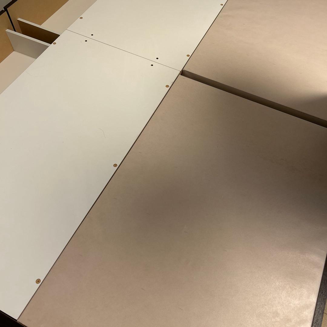 ニトリ 棚・コンセント付きチェストベッドフレーム セミダブル