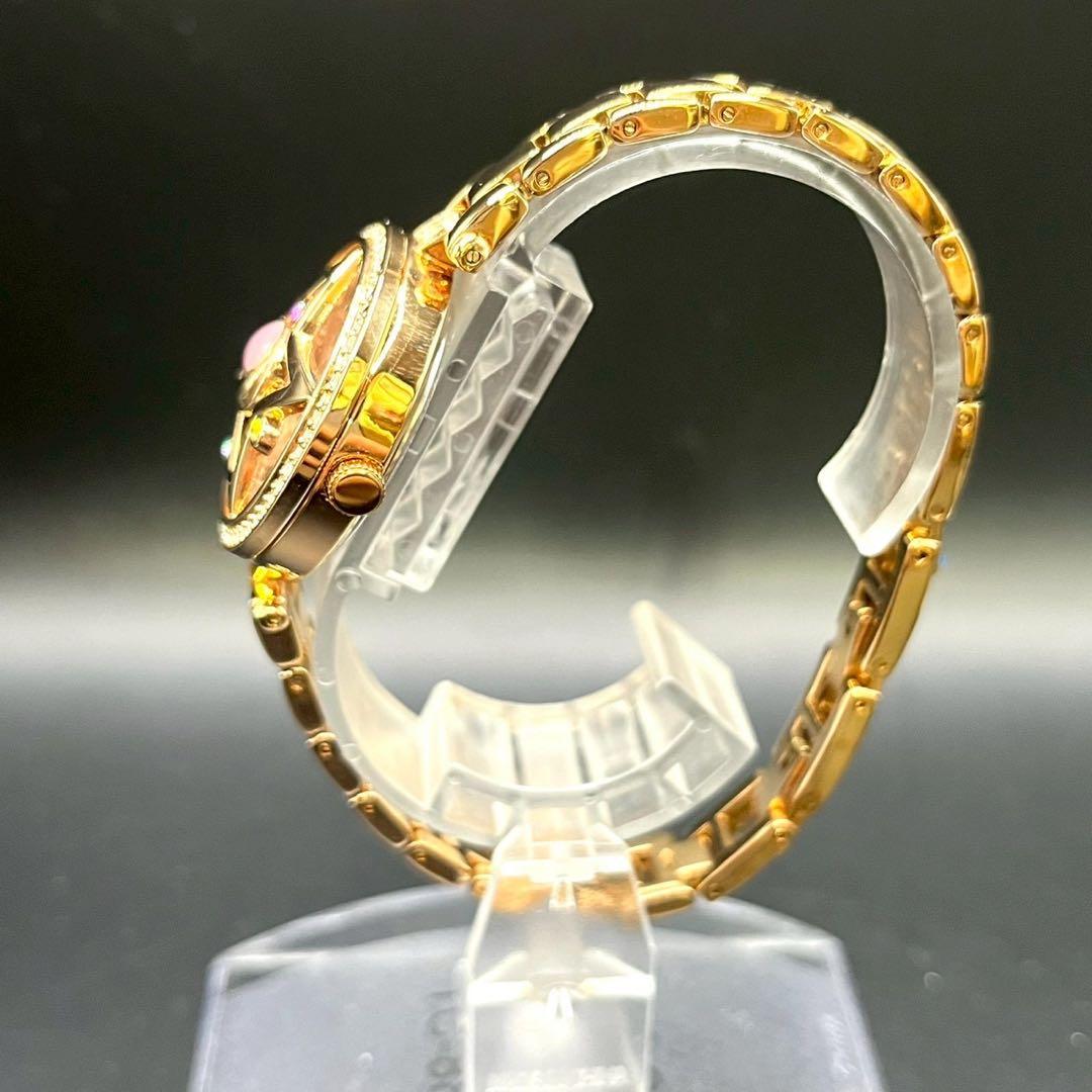 未使用品 ost 腕時計 セーラームーンコラボ ビジュー ゴールド 稼動品