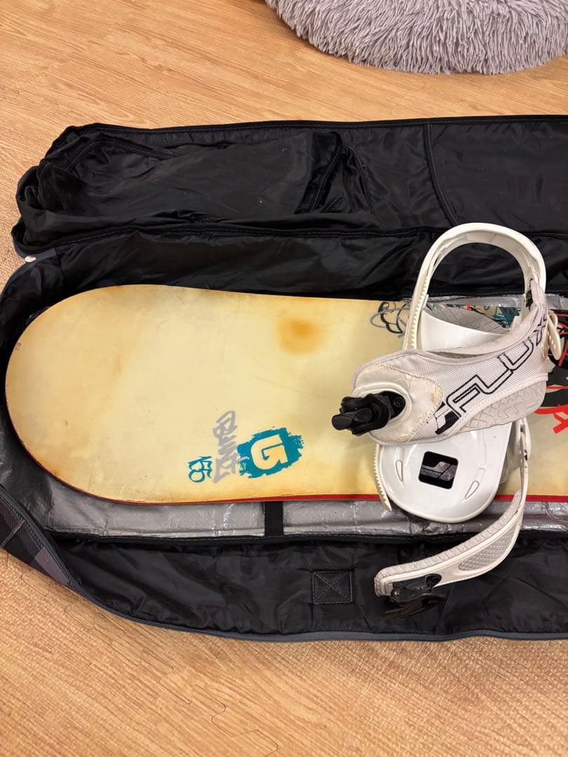 BURTON スノーボード FLUXバインディング付き
