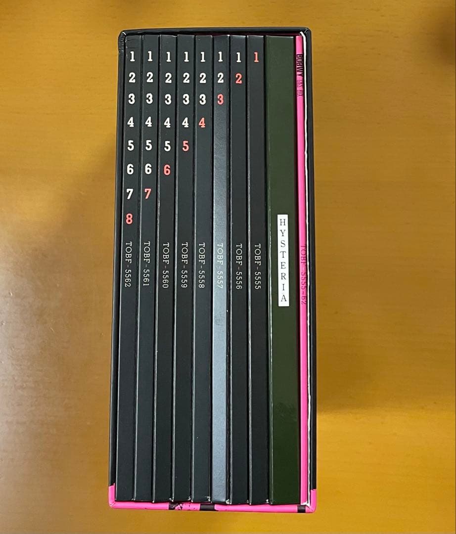 【DVD】BOOWY/GIGS\"\"BOX〈完全生産限定・8枚組〉