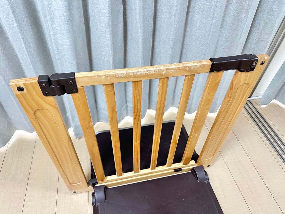 日本育児 木製 パーテーション FLEX400 ベビーフェンス