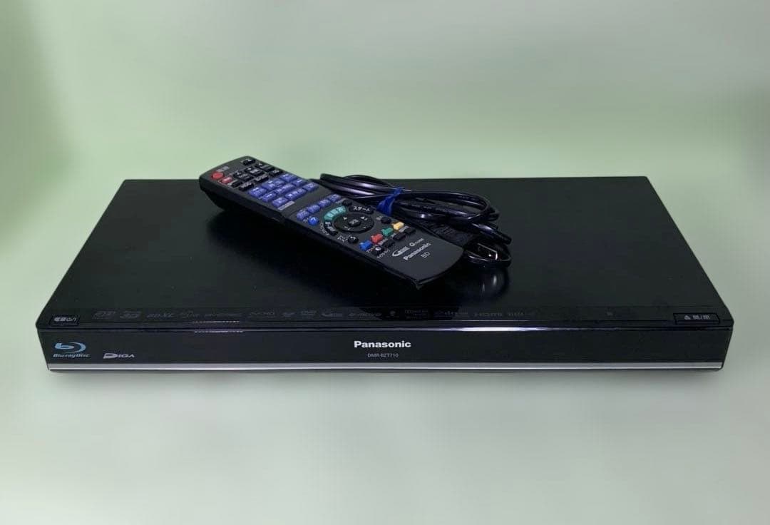 3番組録画 パナソニック ブルーレイレコーダー DMR-BZT710 2TB