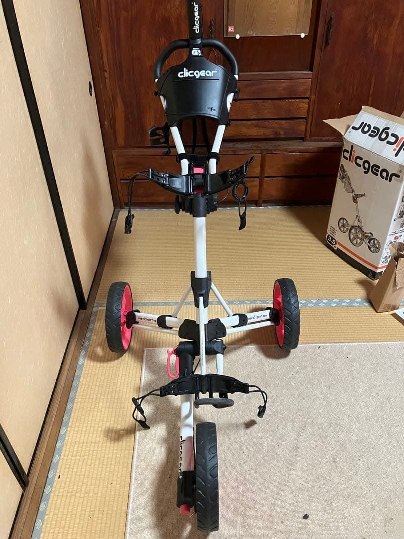 Clicgear 3.5+ クリックギア3.5+ 手引きカート 取扱説明書付き