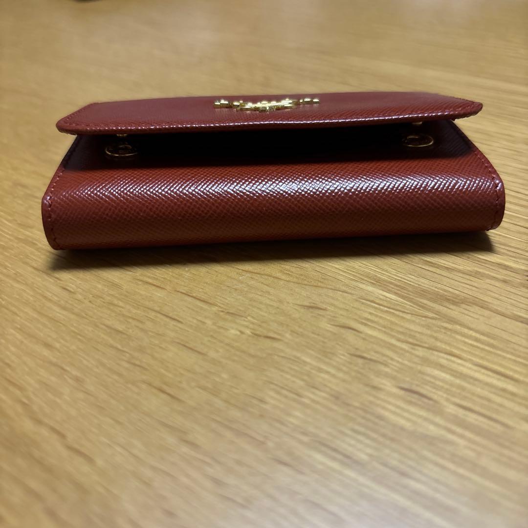 【未使用】プラダ PRADA サファイアーノ メタル　キーケース　6連