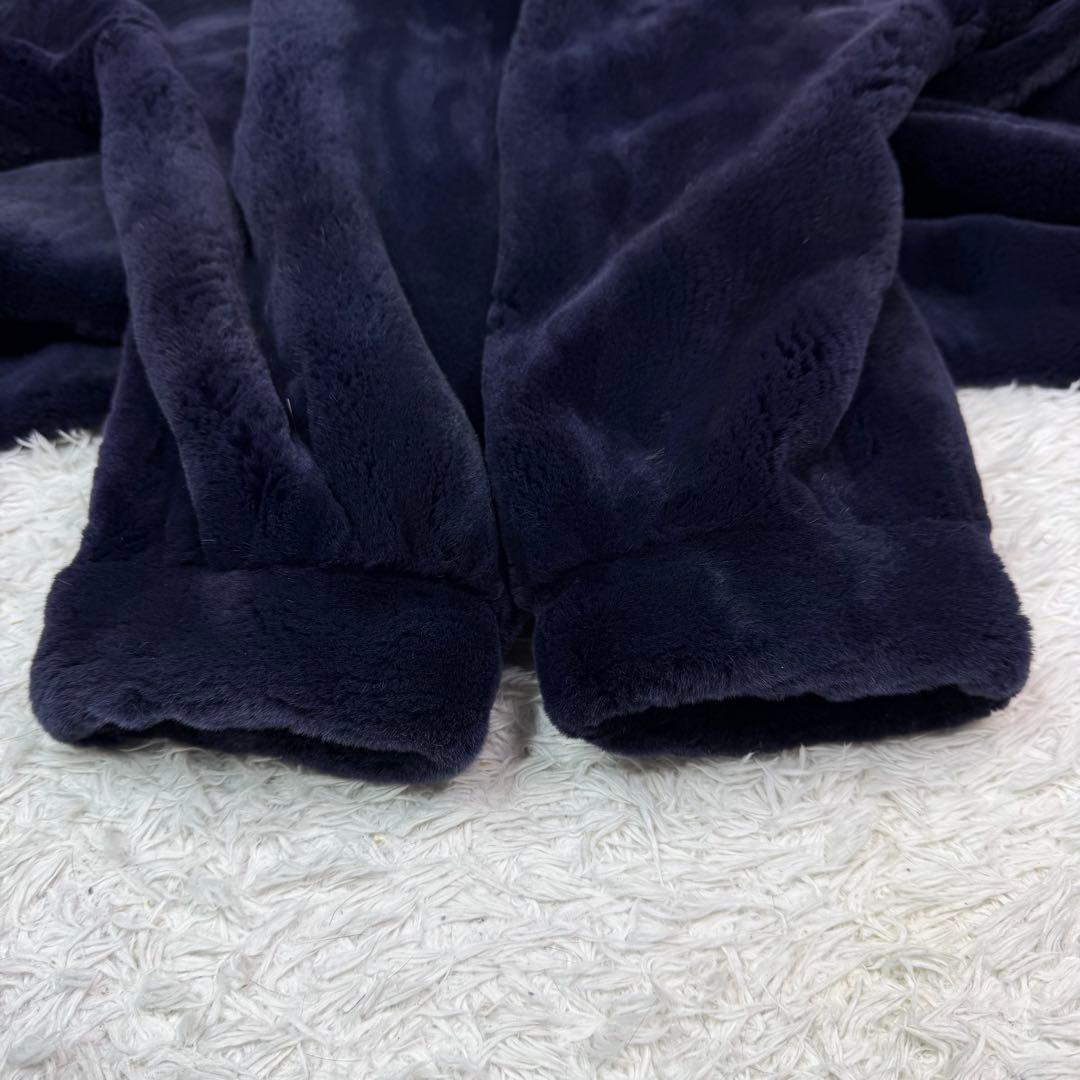 FUKUI FUR シェアード 肉厚 コート リアルファー 本毛皮 デザイン◎