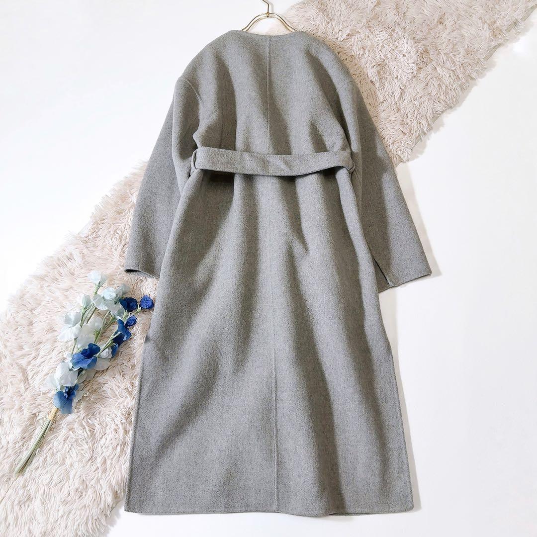 極美品ꕥスピックアンドスパン 北川景子さん 完売 ビーバーフォールドラペルコート