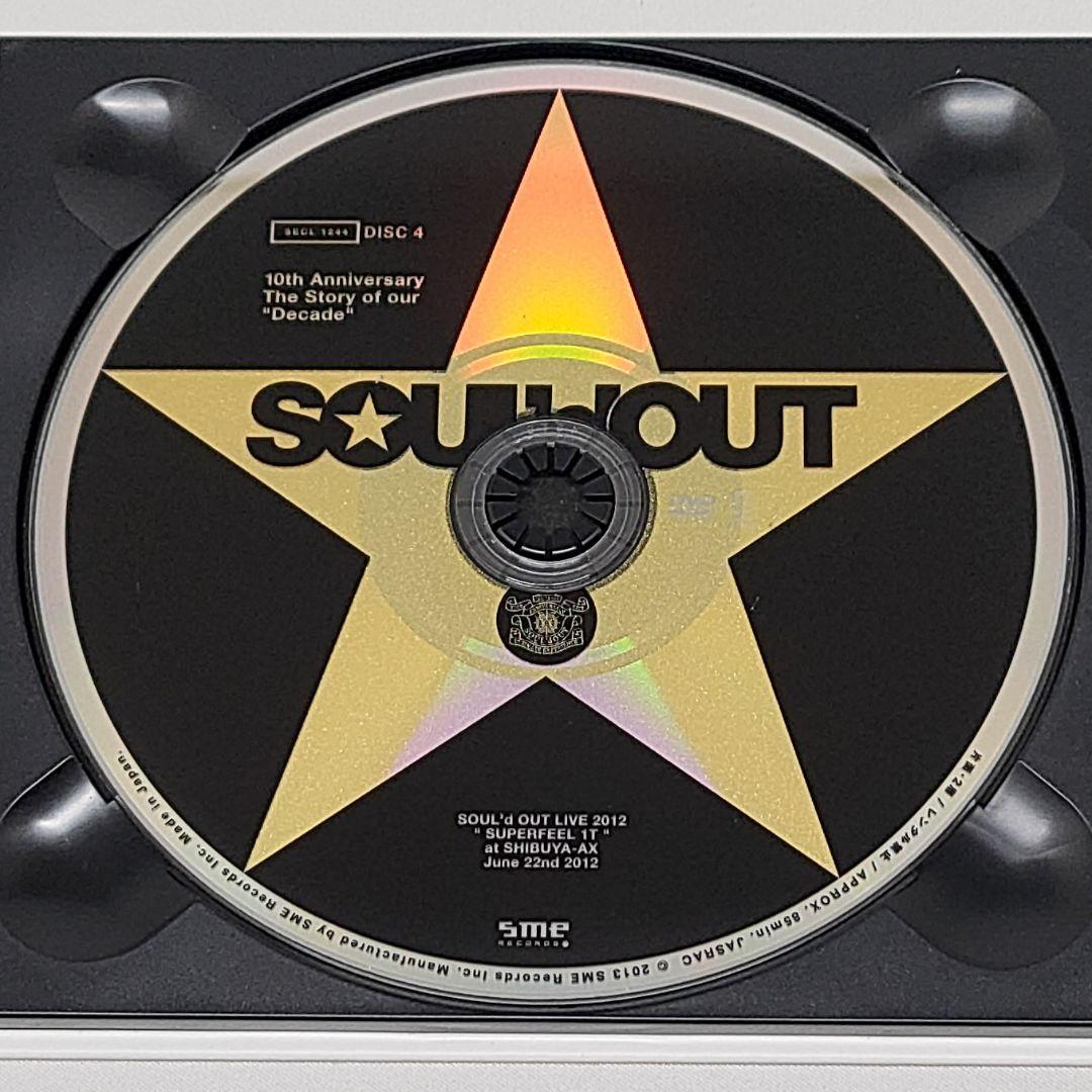SOUL'd OUT Decade CD DVD 完全生産限定盤BOX