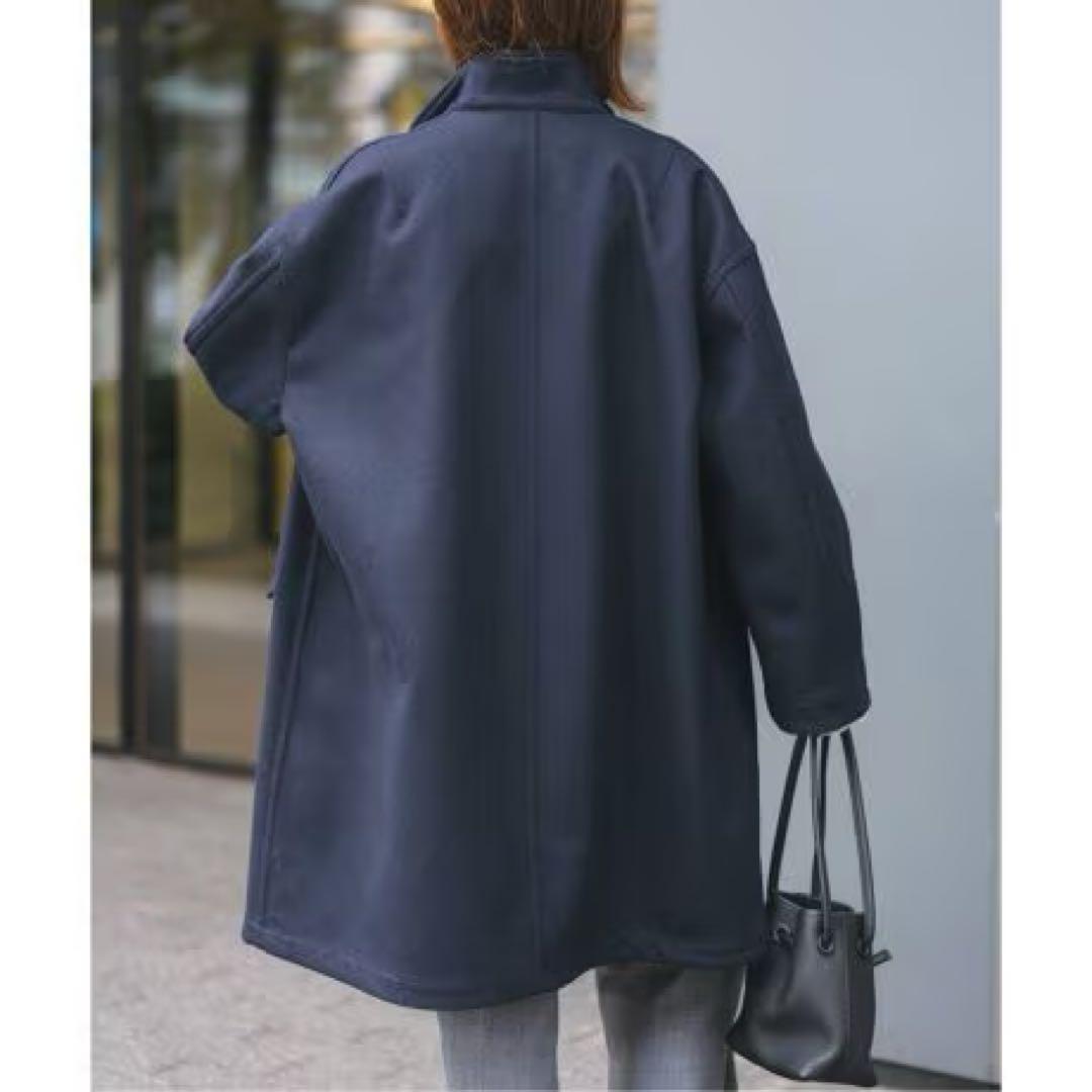 新品タグ付きSpick&SpanメルトンM-65 フィールドコートウール