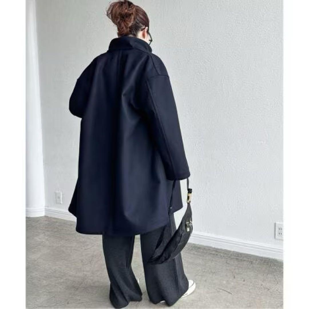 新品タグ付きSpick&SpanメルトンM-65 フィールドコートウール