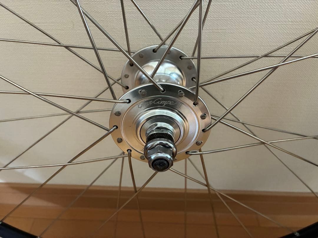 @*1様 ピスト ホイール 前後 クリンチャー 650C アレックスリム　グラン