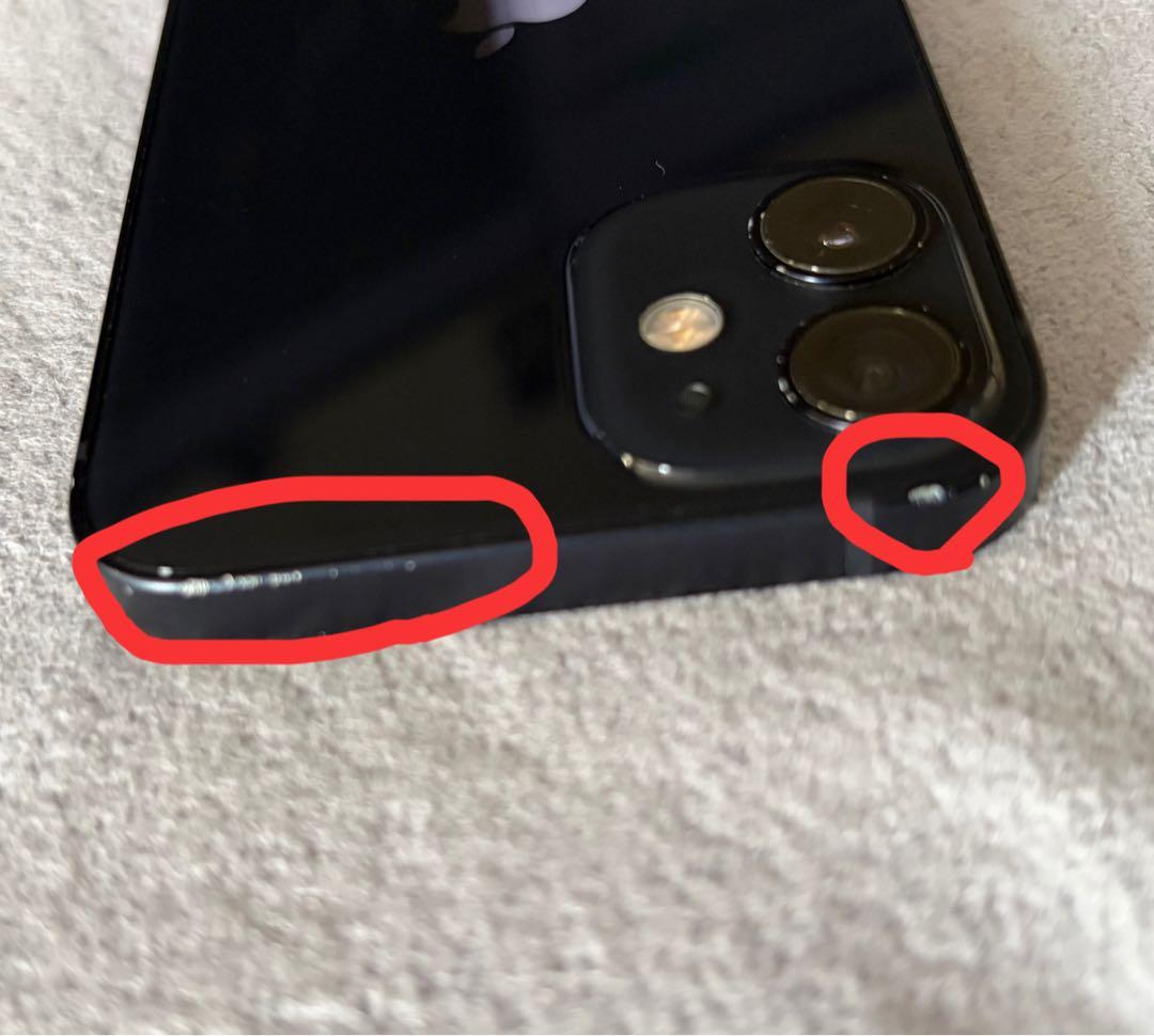 【みゅう】iPhone12mini 64GB SIMフリー ブラック