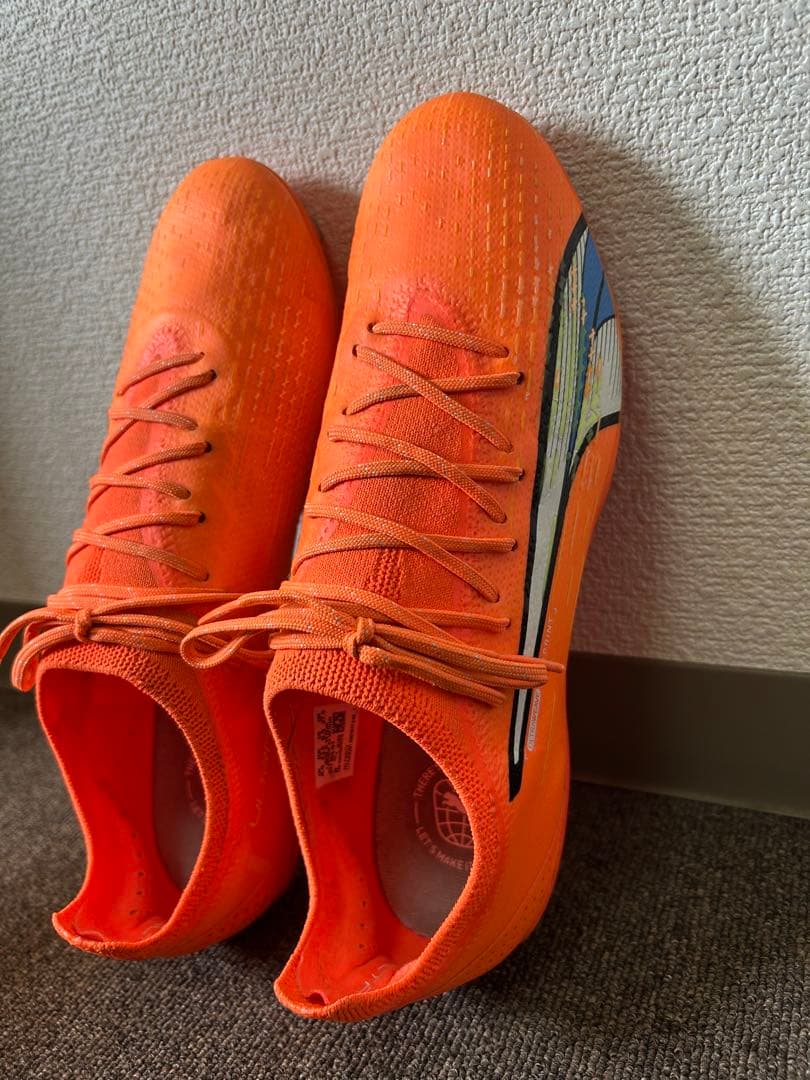 Puma Future Z オレンジ スパイクシューズ