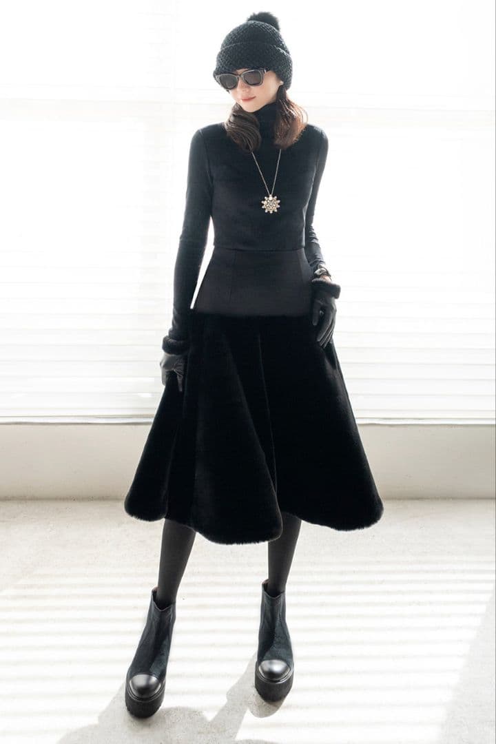 DAISY LIN❤️Coco Gloves with Love Fur 手袋