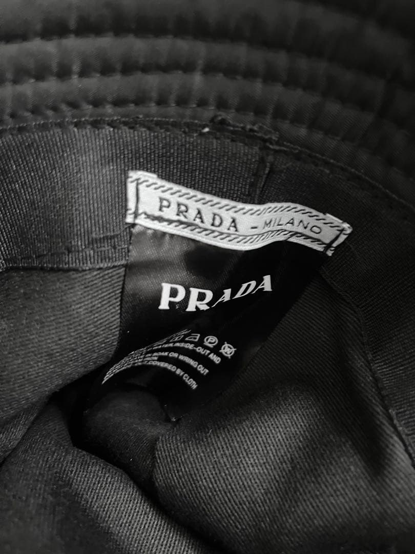 【PRADA バケットハット】プラダ 帽子 バケハ