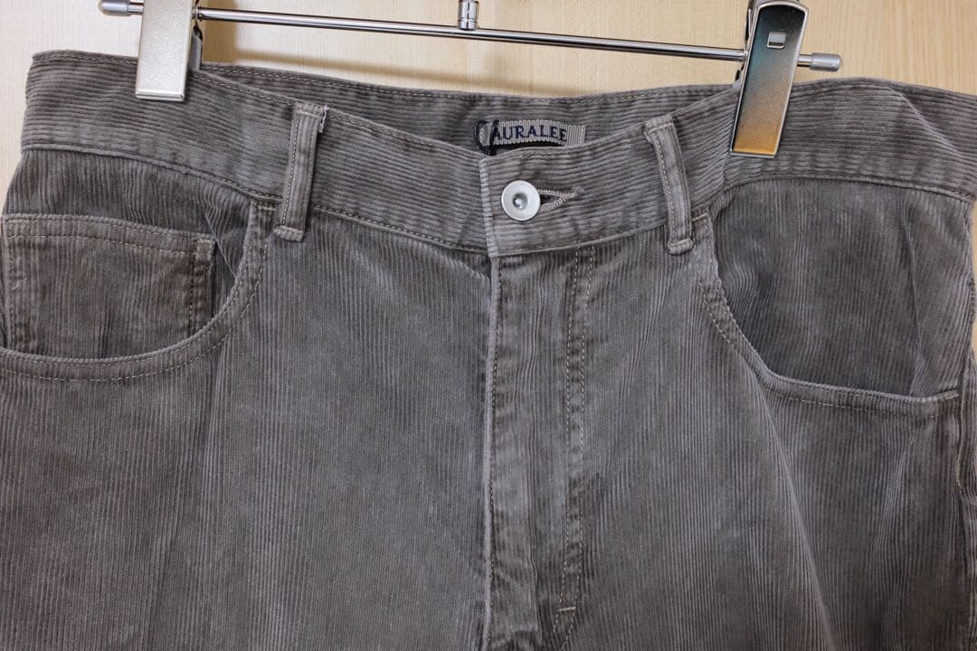 auralee 25aw コーデュロイパンツ