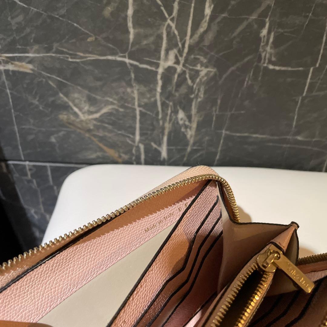 ヴァレクストラ　Lジップパース　ウォレット　ペオニア