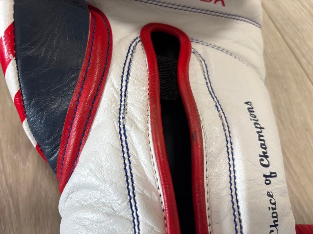 ※美品※ EVERLAST グローブ USAラッピング 14oz