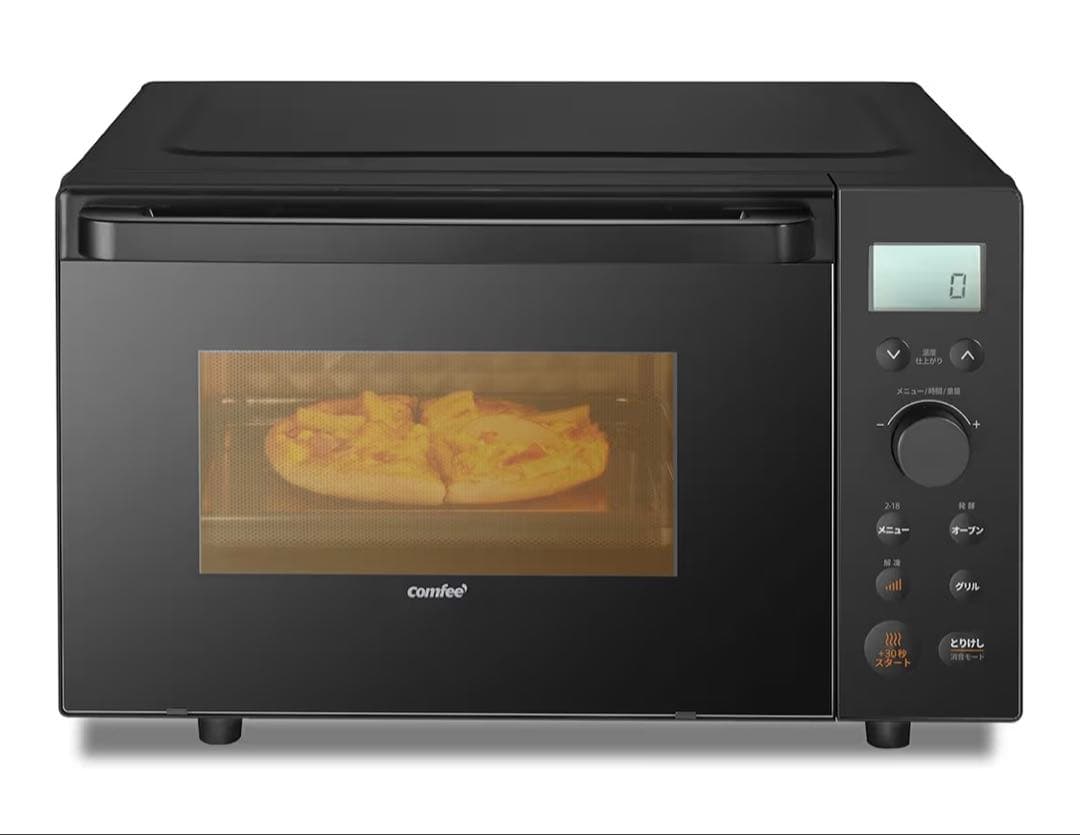 コンフィー(COMFEE') オーブンレンジ 18L フラットテーブル