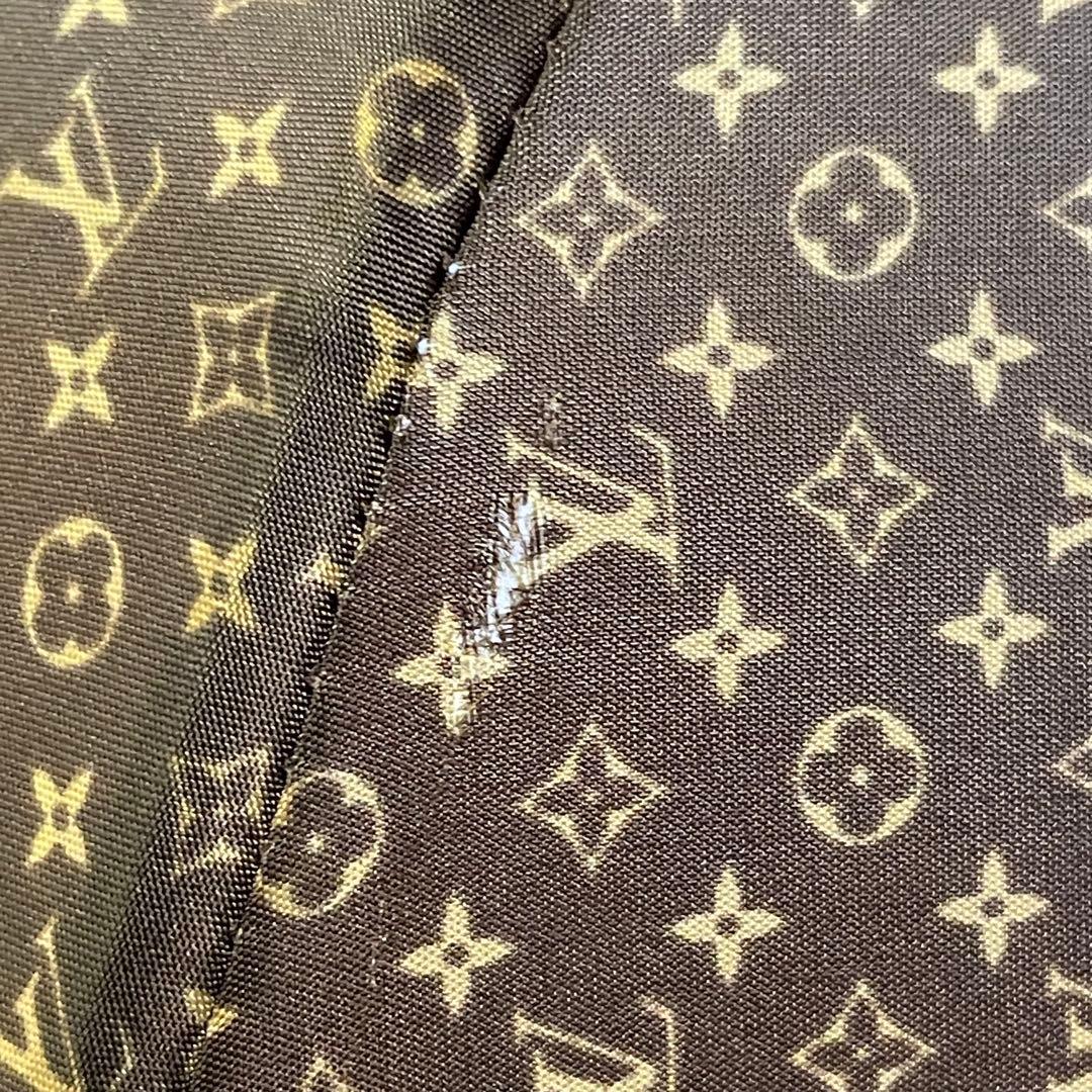 ルイヴィトン モノグラム パラプルュイジブレ 傘 90cm 7本骨 ブラウン