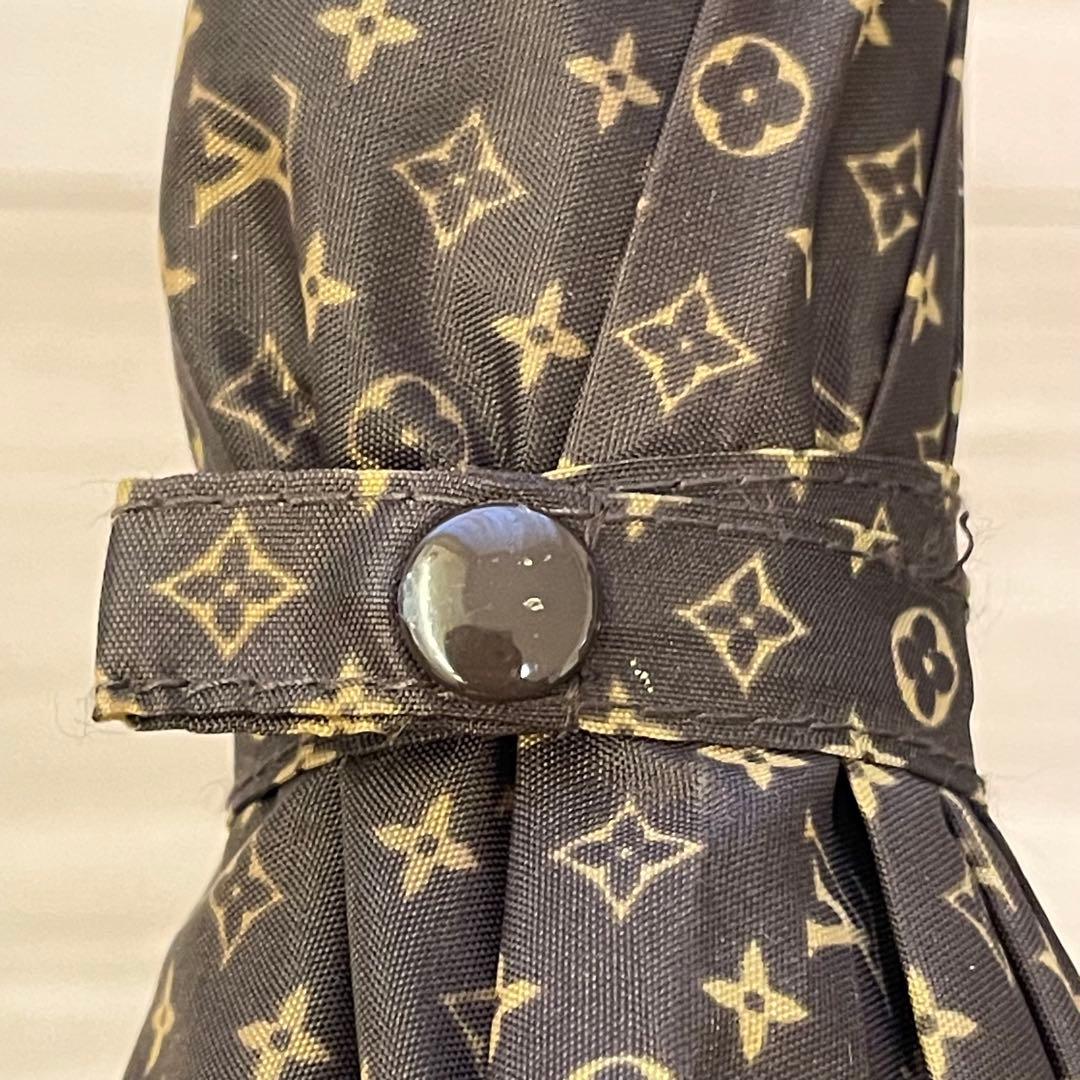 ルイヴィトン モノグラム パラプルュイジブレ 傘 90cm 7本骨 ブラウン