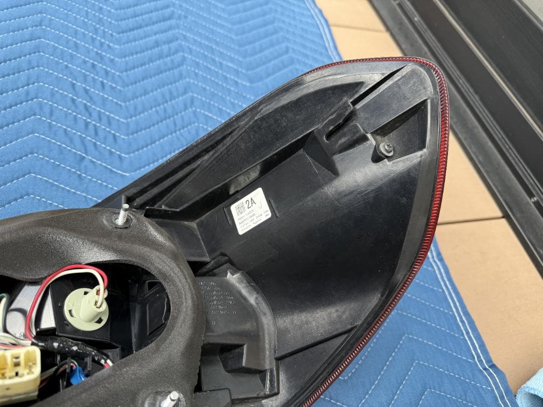 テールランプ スモークテール ティンテットクリア WRX STi 塗装後未使用