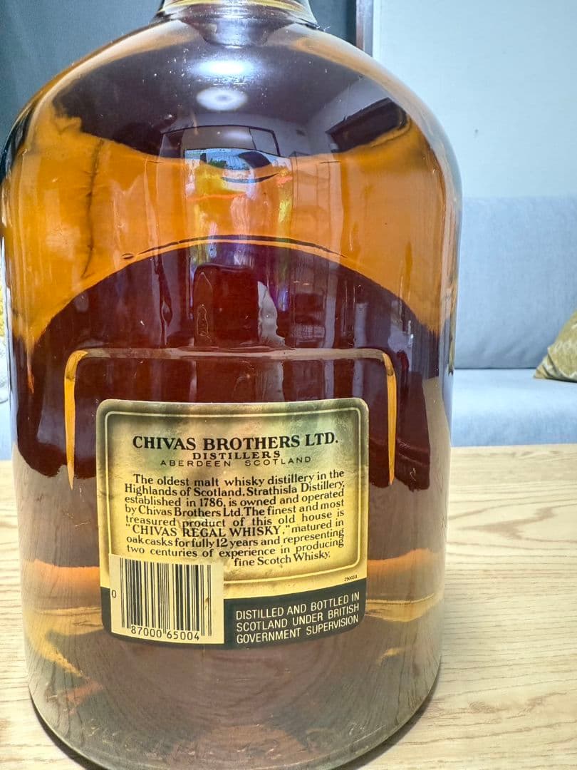 CHIVAS REGAL 12年 ブレンデッドスコッチウイスキー3.78