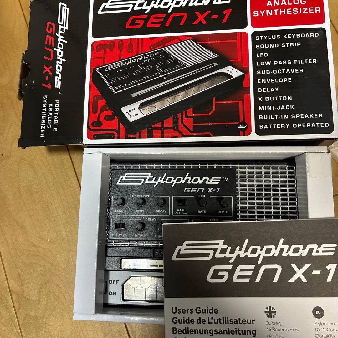 Stylophone GEN X-1 ポータブルアナログシンセサイザー