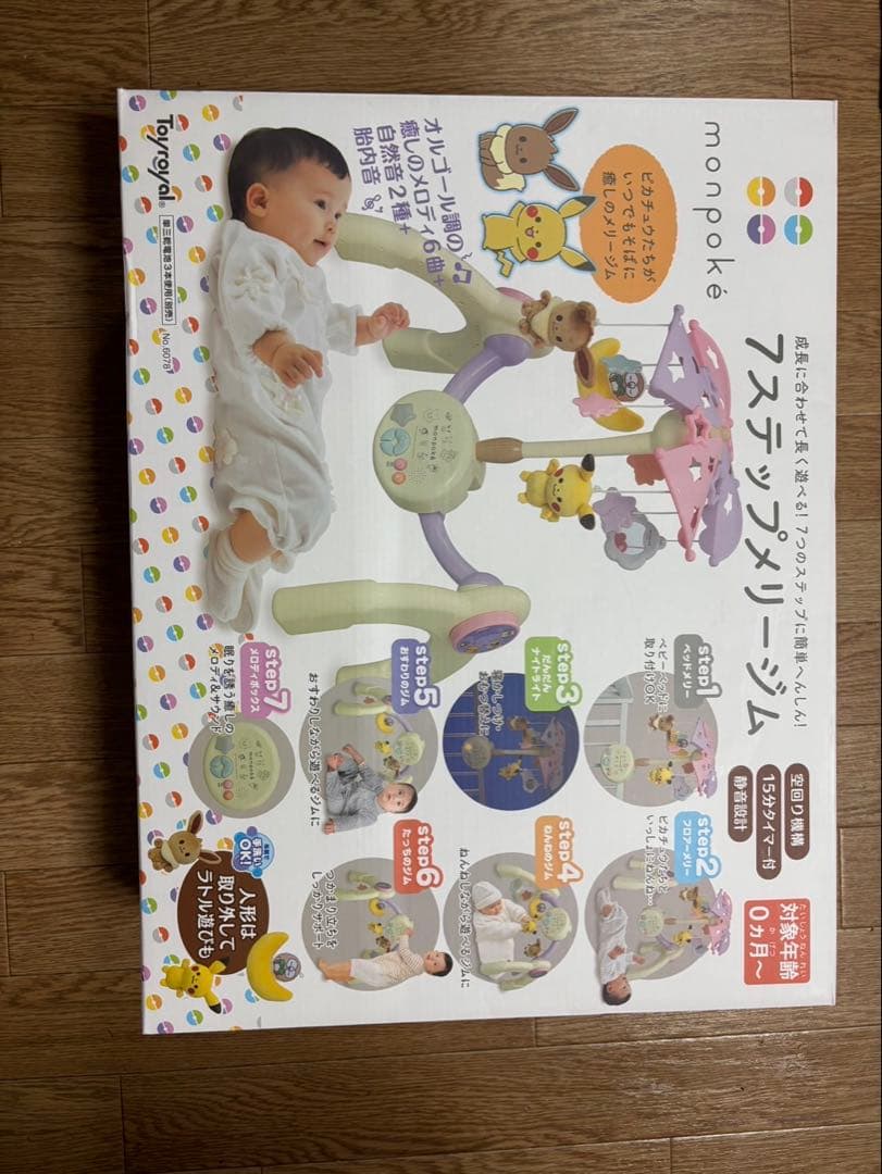 monpoke 7ステップメリージム　ポケモン　　メリー