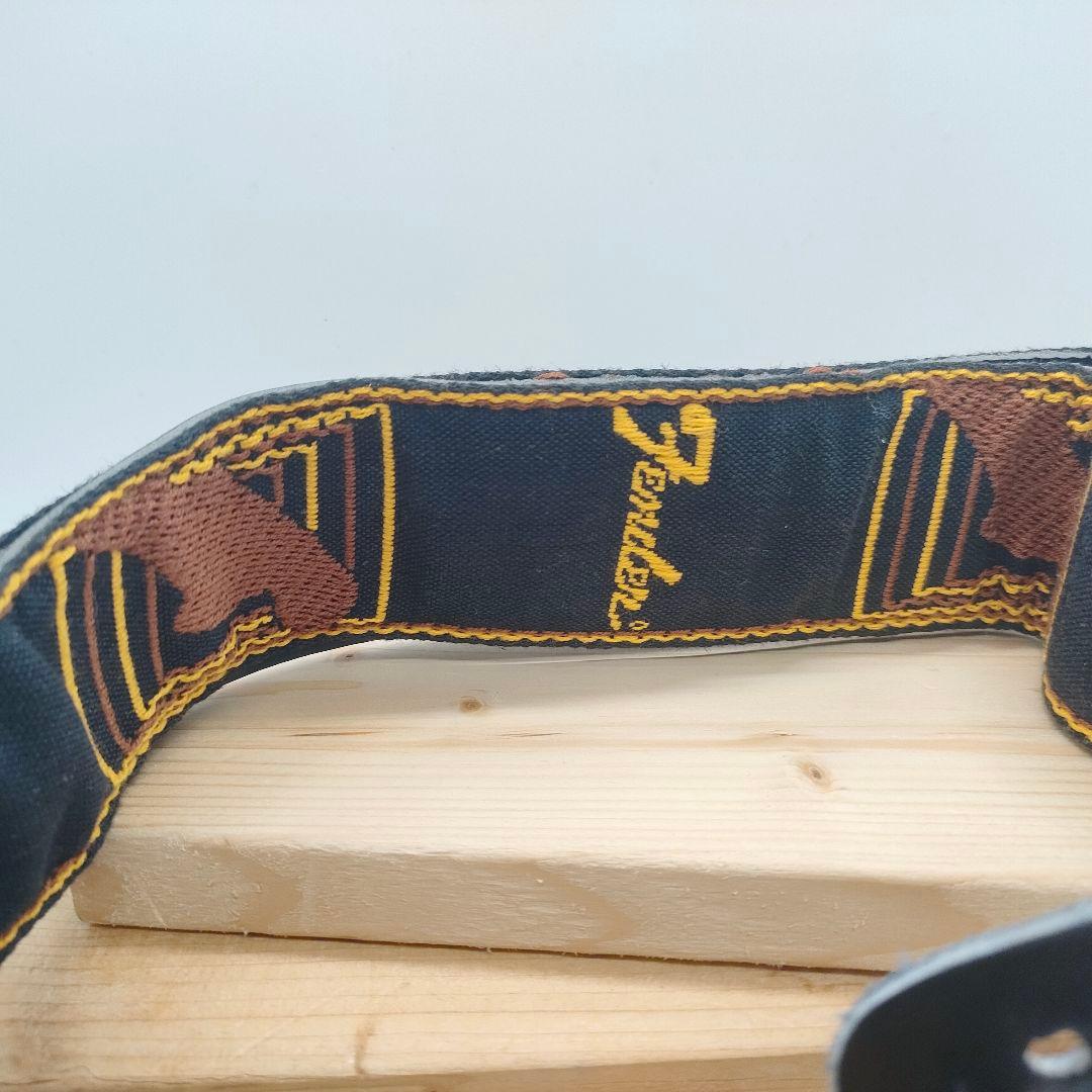 フェンダー ギターストラップ ヴィンテージ 金属バックル