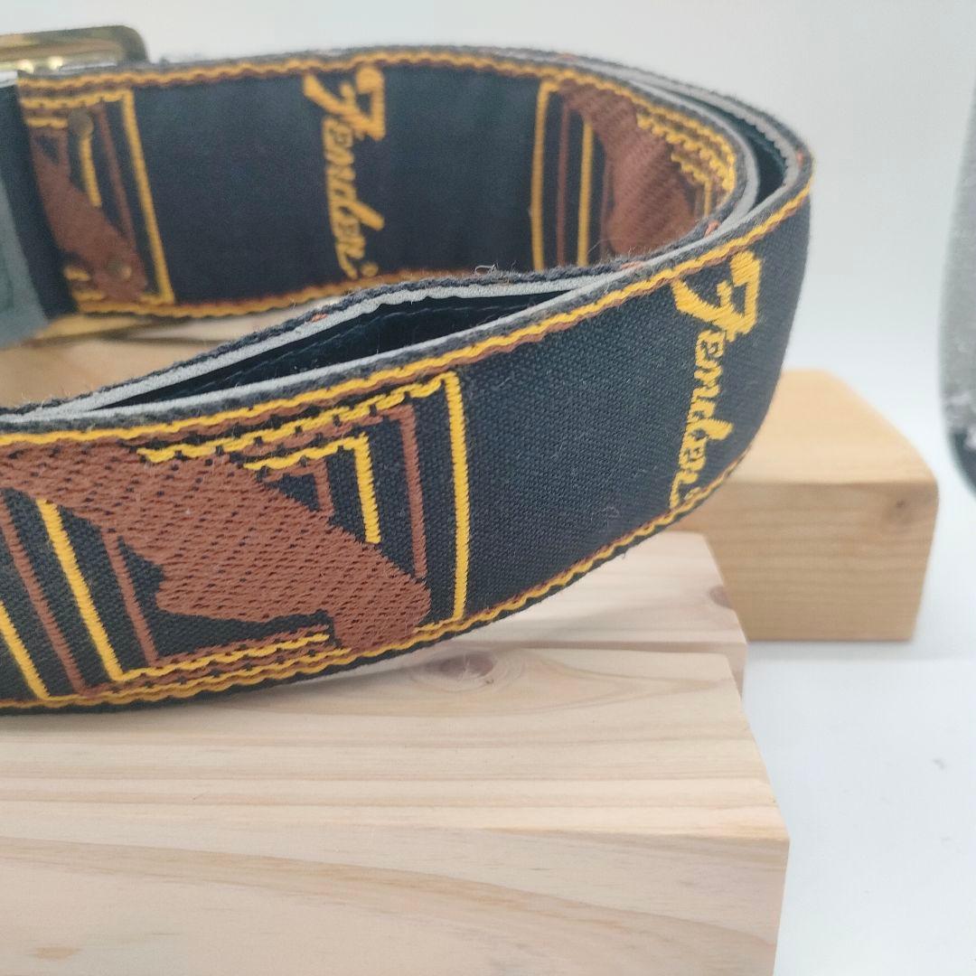 フェンダー ギターストラップ ヴィンテージ 金属バックル