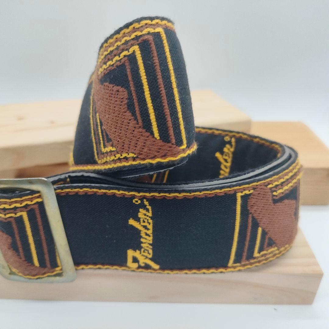 フェンダー ギターストラップ ヴィンテージ 金属バックル