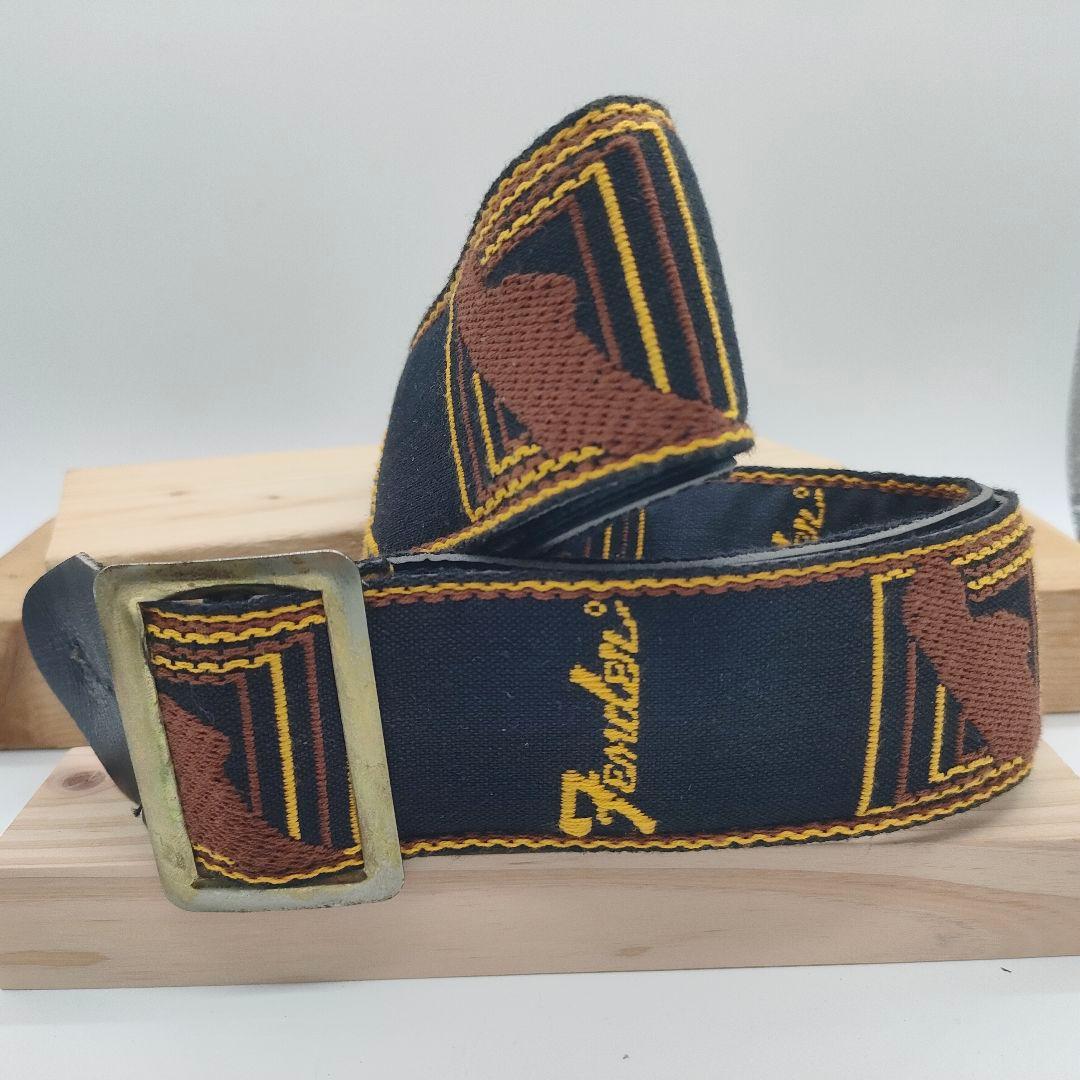 フェンダー ギターストラップ ヴィンテージ 金属バックル