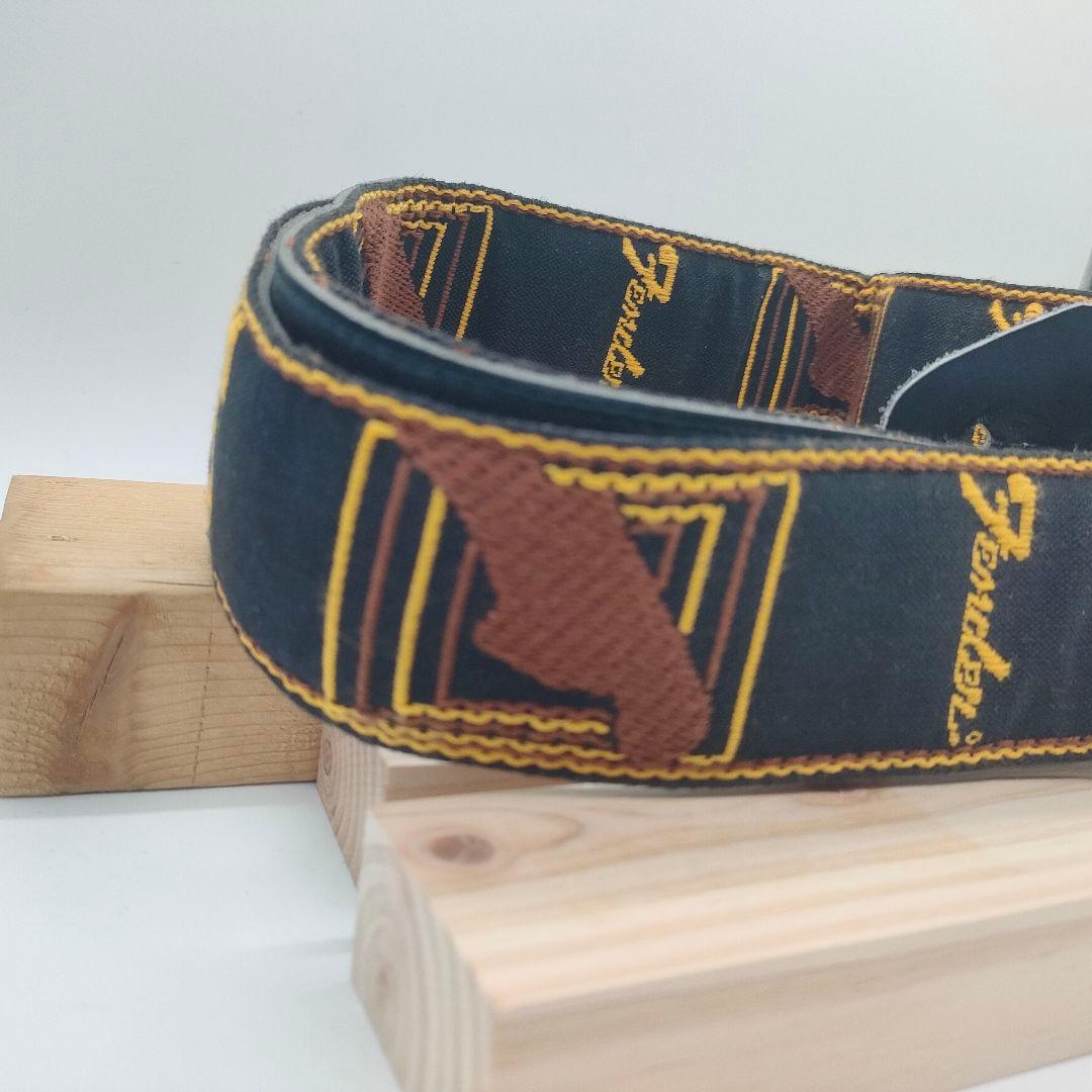 フェンダー ギターストラップ ヴィンテージ 金属バックル